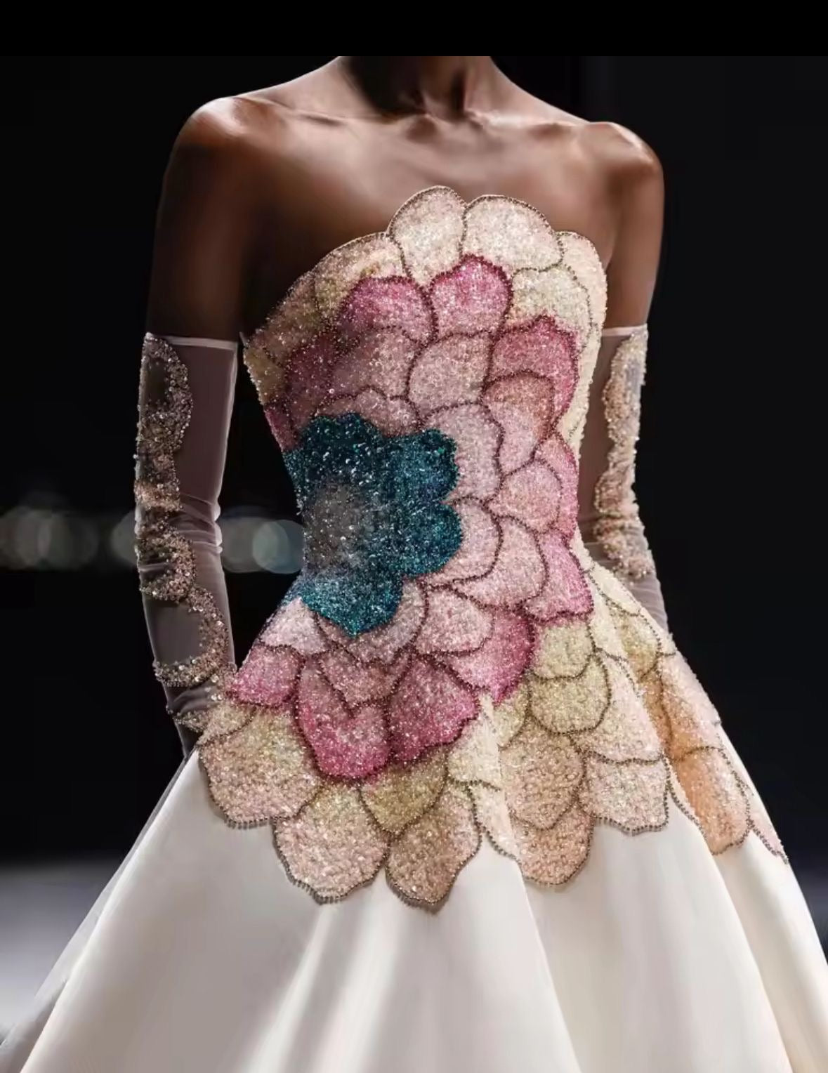Veloria Bloom Couture Gown